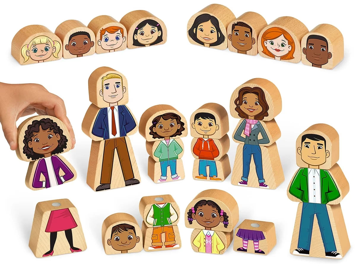 Mix & Match Magnetic Families - US 5817