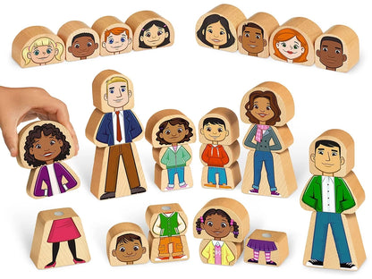Mix & Match Magnetic Families - US 5817