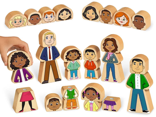 Mix & Match Magnetic Families - US 5817
