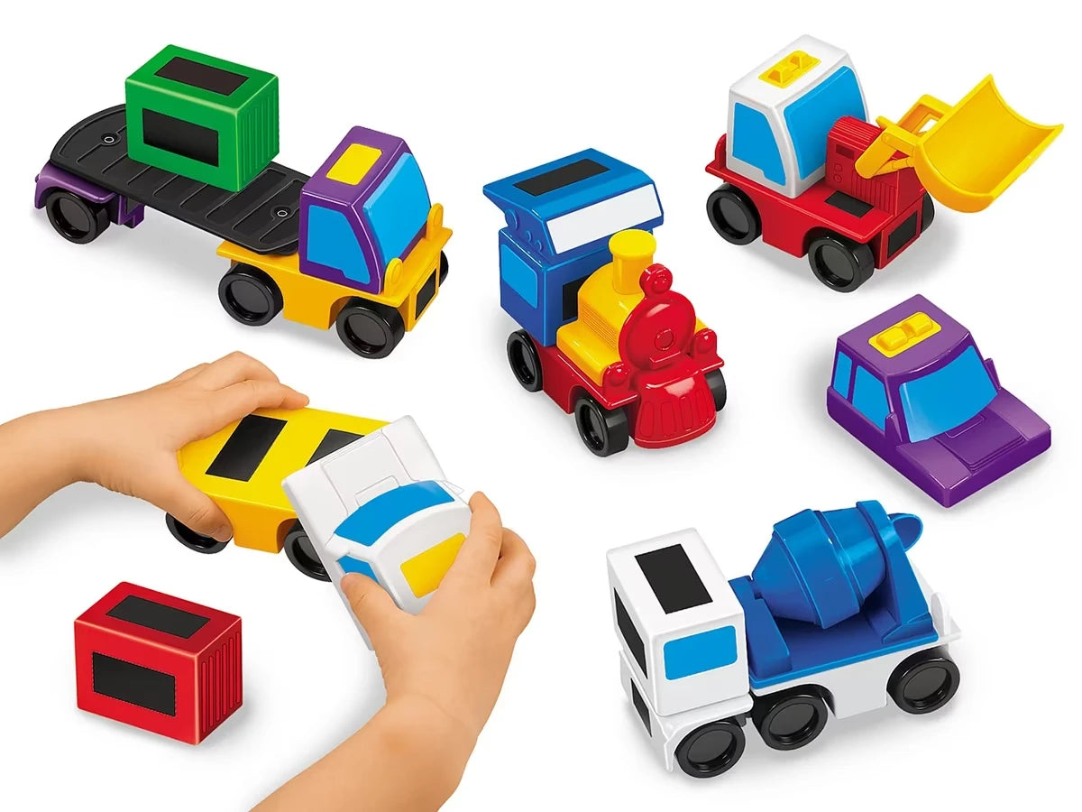 Build & Play Magnetic Vehicles - US 8520