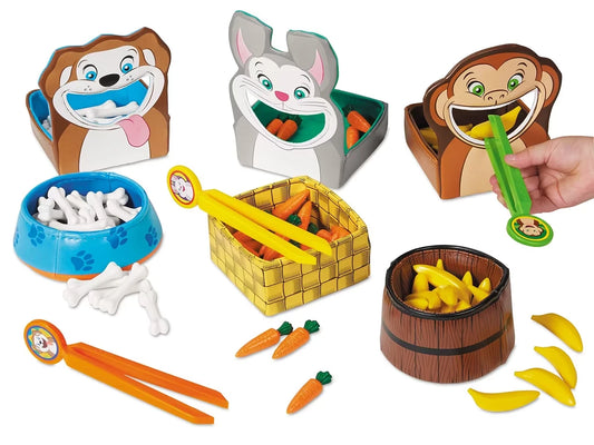 Feed-The-Animals Fine Motor Games - Complete Set - US 6100