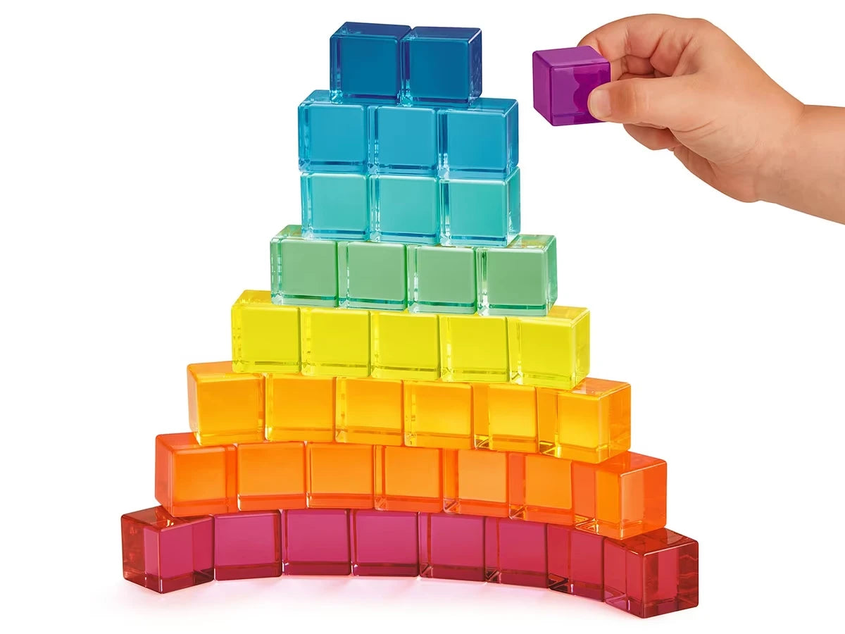 Rainbow Crystal Cubes - US 4632