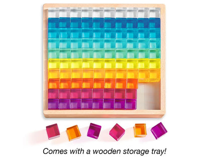 Rainbow Crystal Cubes - US 4632