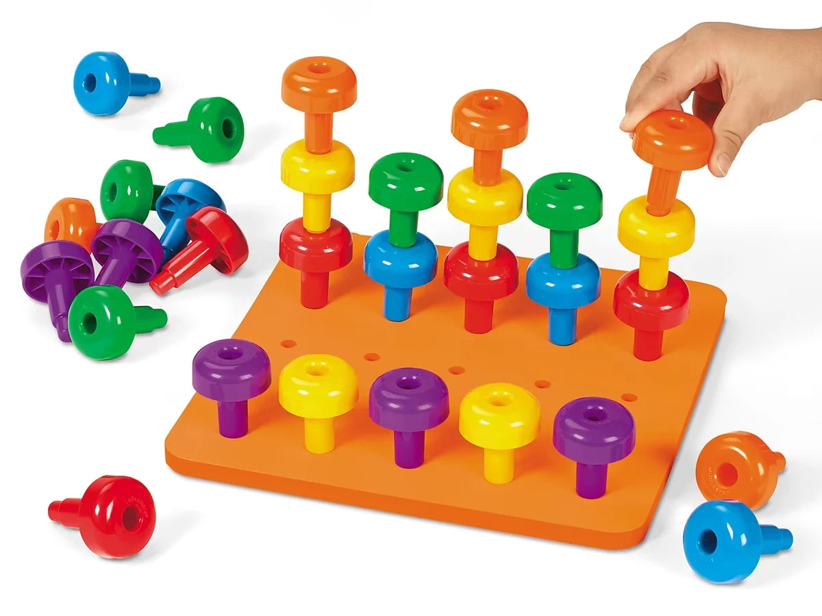 Easy-Grip Jumbo Pegs & Pegboard Set - US 6078