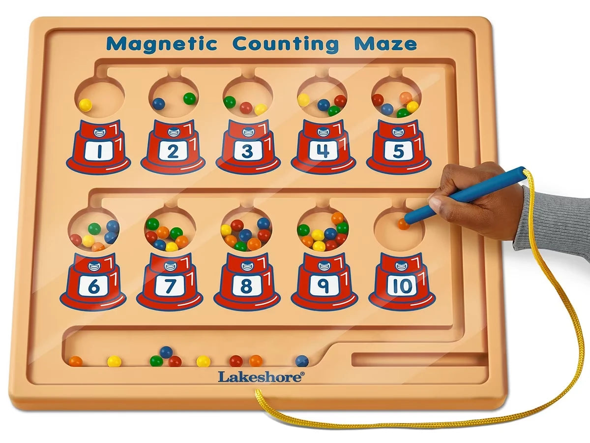 Magnetic Counting Maze - US 9906