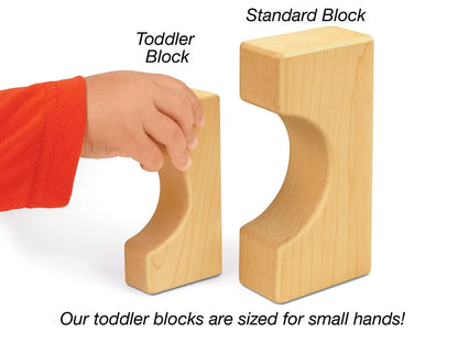 Toddler Hardwood Unit Blocks - US 3429