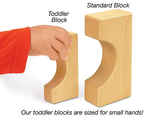 Toddler Hardwood Unit Blocks - US 3429