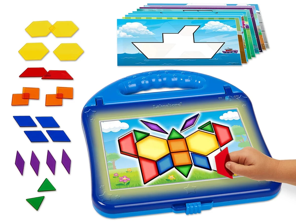 Light-Up Pattern Blocks Design Center - US 3184