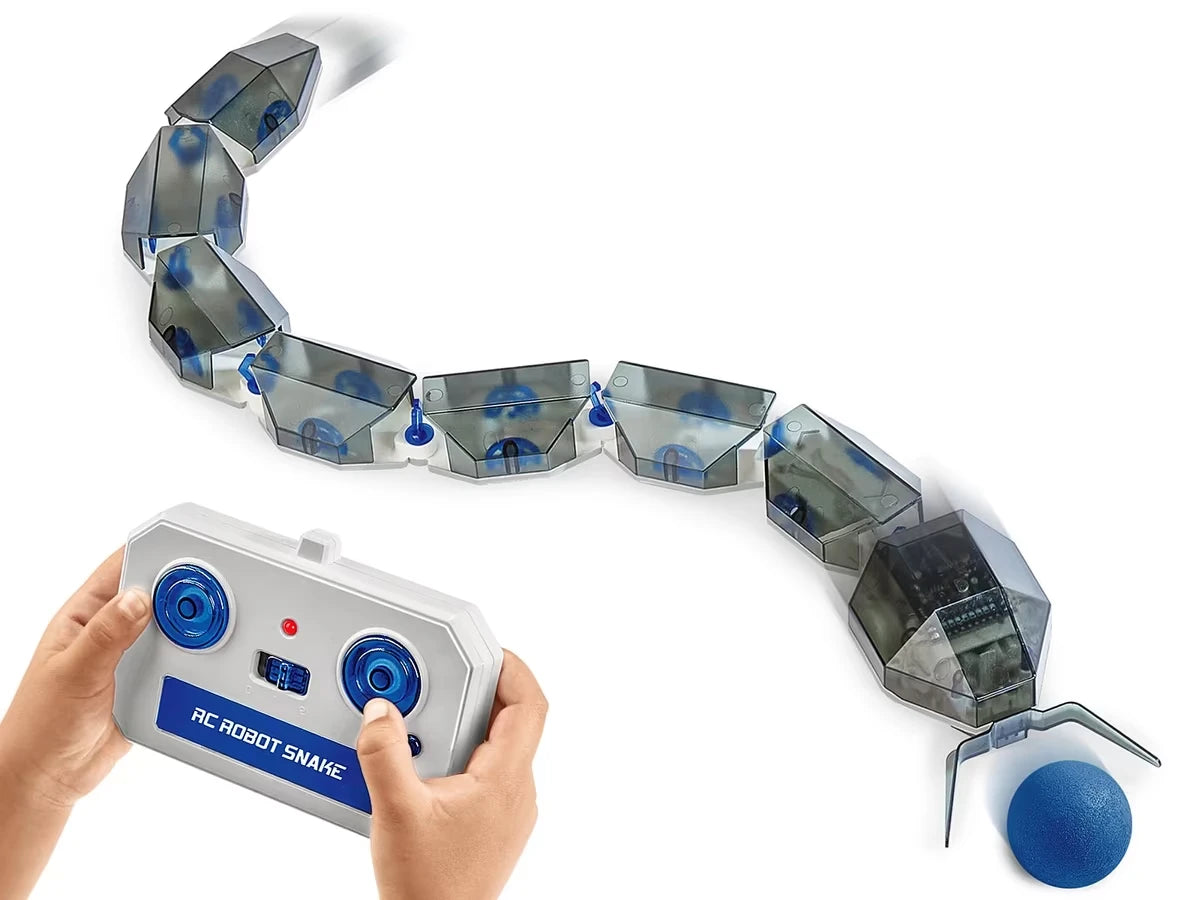 Remote-Control Slithering Snake Builder - US 4947