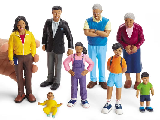 Lakeshore Block Play People - Hispanic Family - US 9865