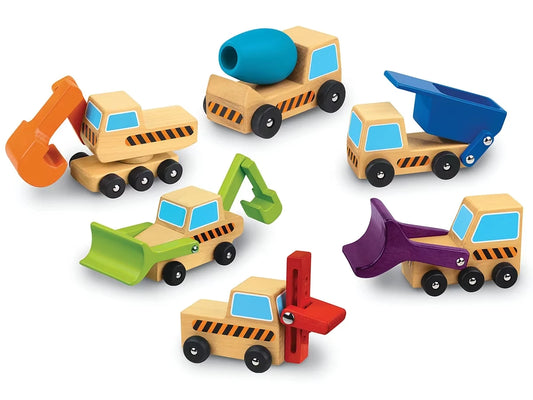 Hardwood Construction Vehicles - US 5782
