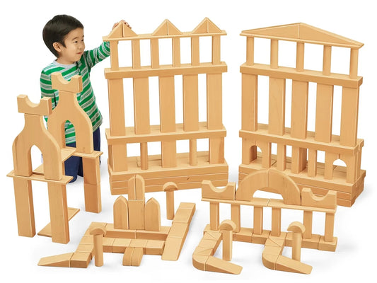 Classroom Hardwood Unit Blocks - Builder Set - US 6111