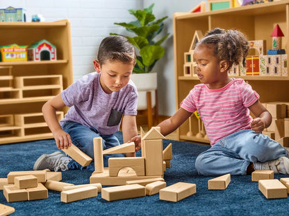 Classroom Hardwood Unit Blocks - Builder Set - US 6111