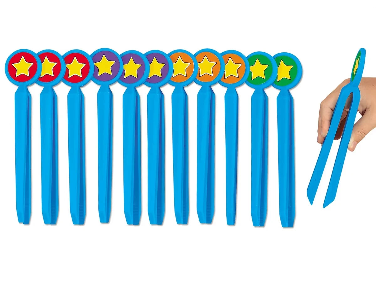 Easy-Grip Safety Tweezers - Set of 12 - US 6374