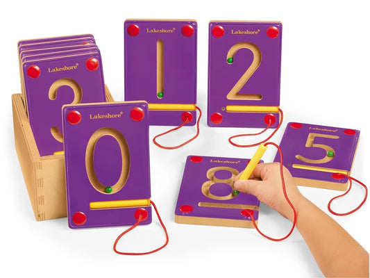 Magnetic Learning Numbers - US 9763