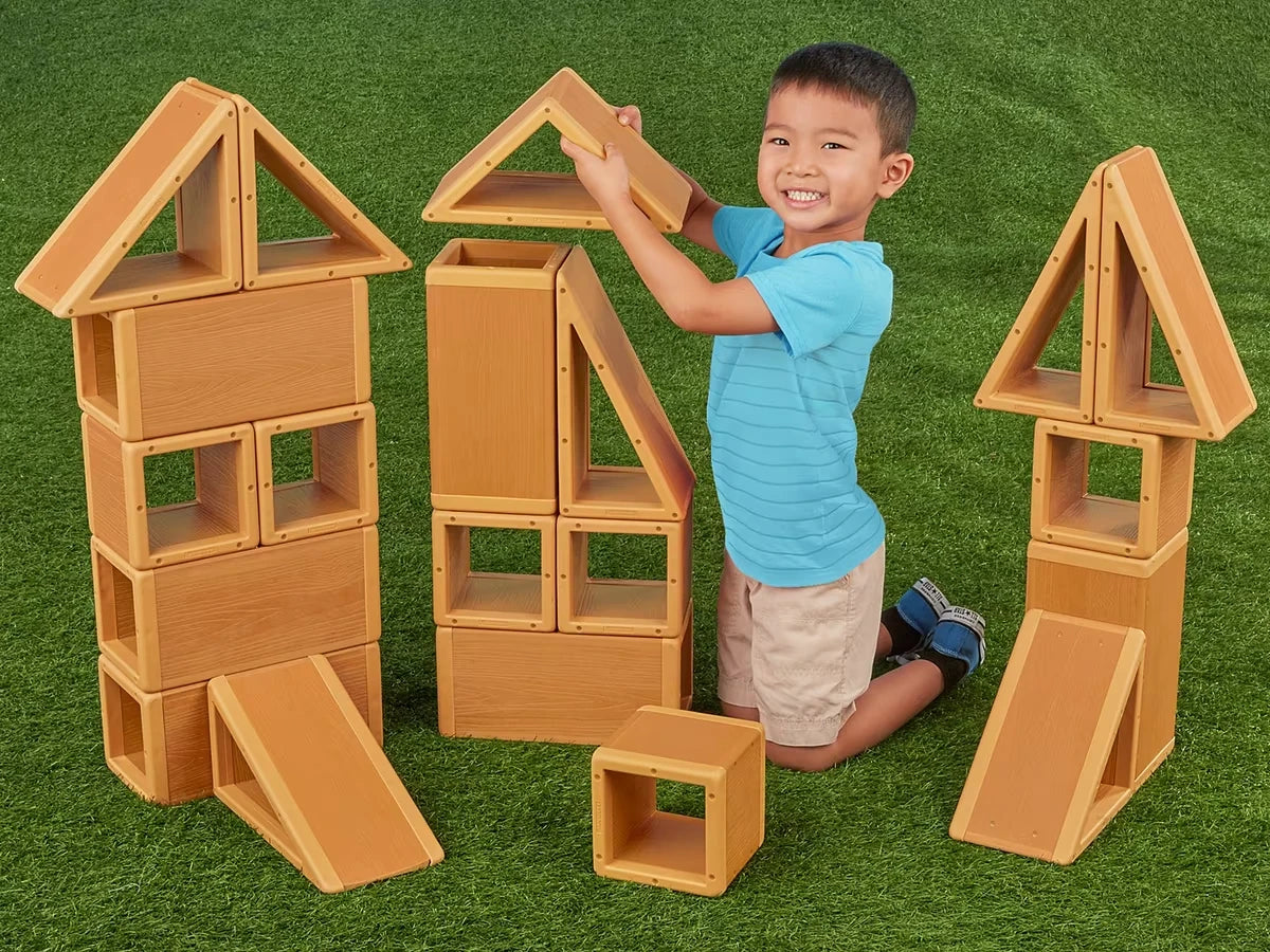 Giant Outdoor Building Blocks - US 6460