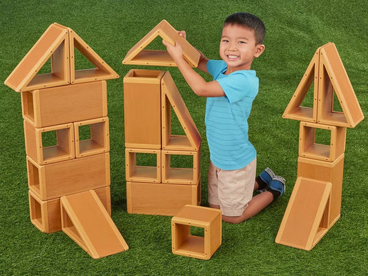 Giant Outdoor Building Blocks - US 6460