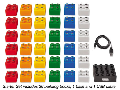 Light-Up Building Bricks - Starter Set - US 8987