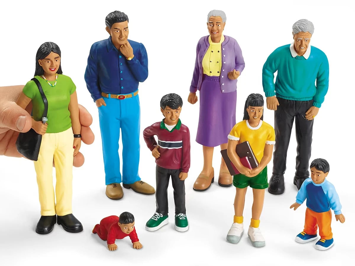 Lakeshore Block Play People - Native American Family - US 7423
