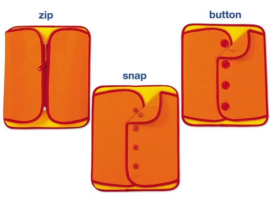 Zip, Snap & Button Dressing Frames - US 1740