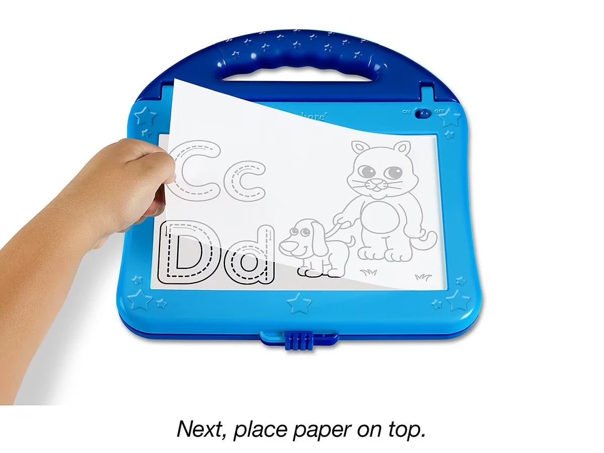 Alpha-Sketch Light-Up Center - US 8517