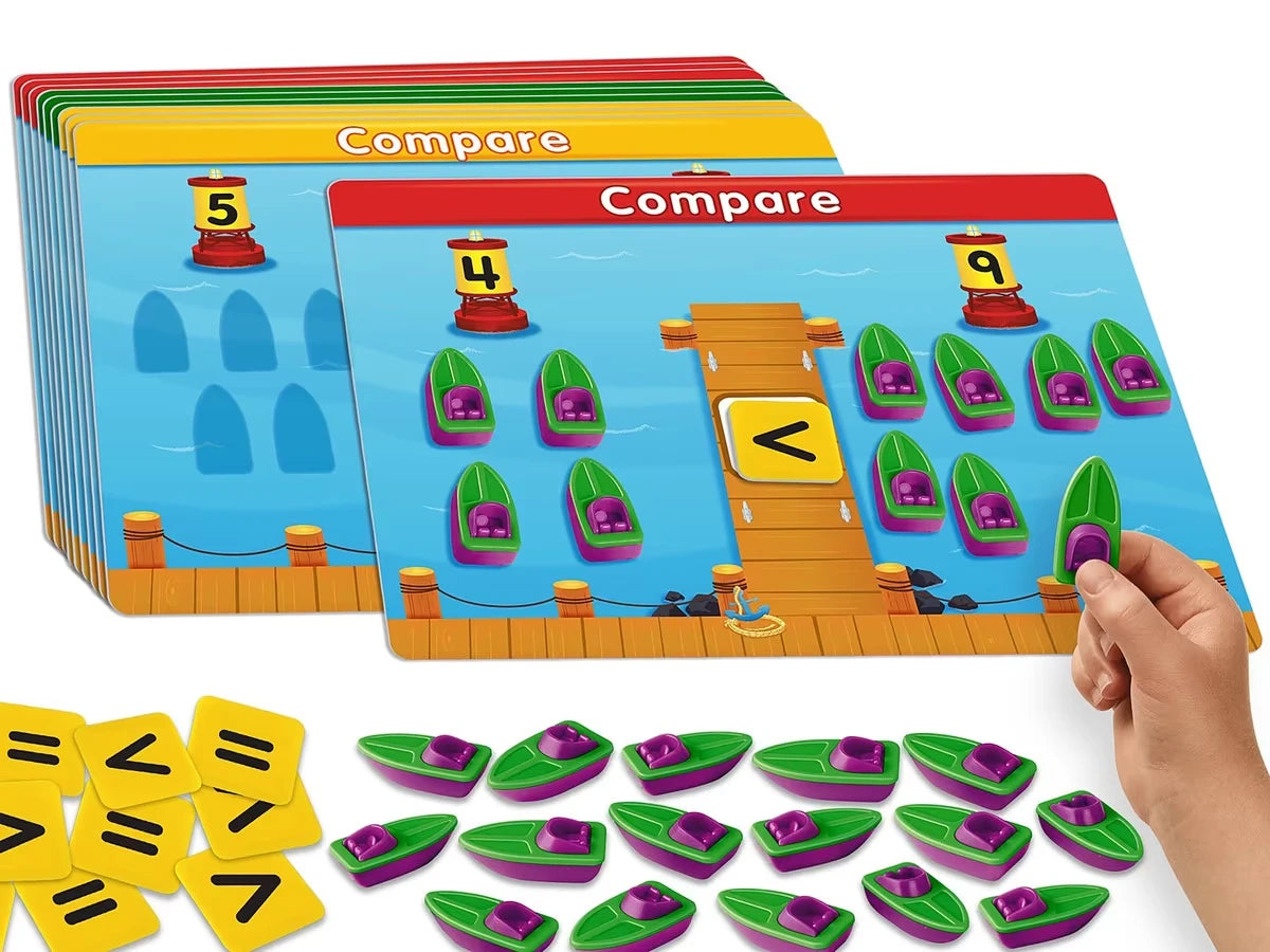 Accelerate Math! Comparing Numbers Activity Center - US 2985