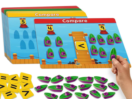 Accelerate Math! Comparing Numbers Activity Center - US 2985