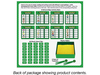 Find & Write Vowel Sounds Activity Center - US 6898
