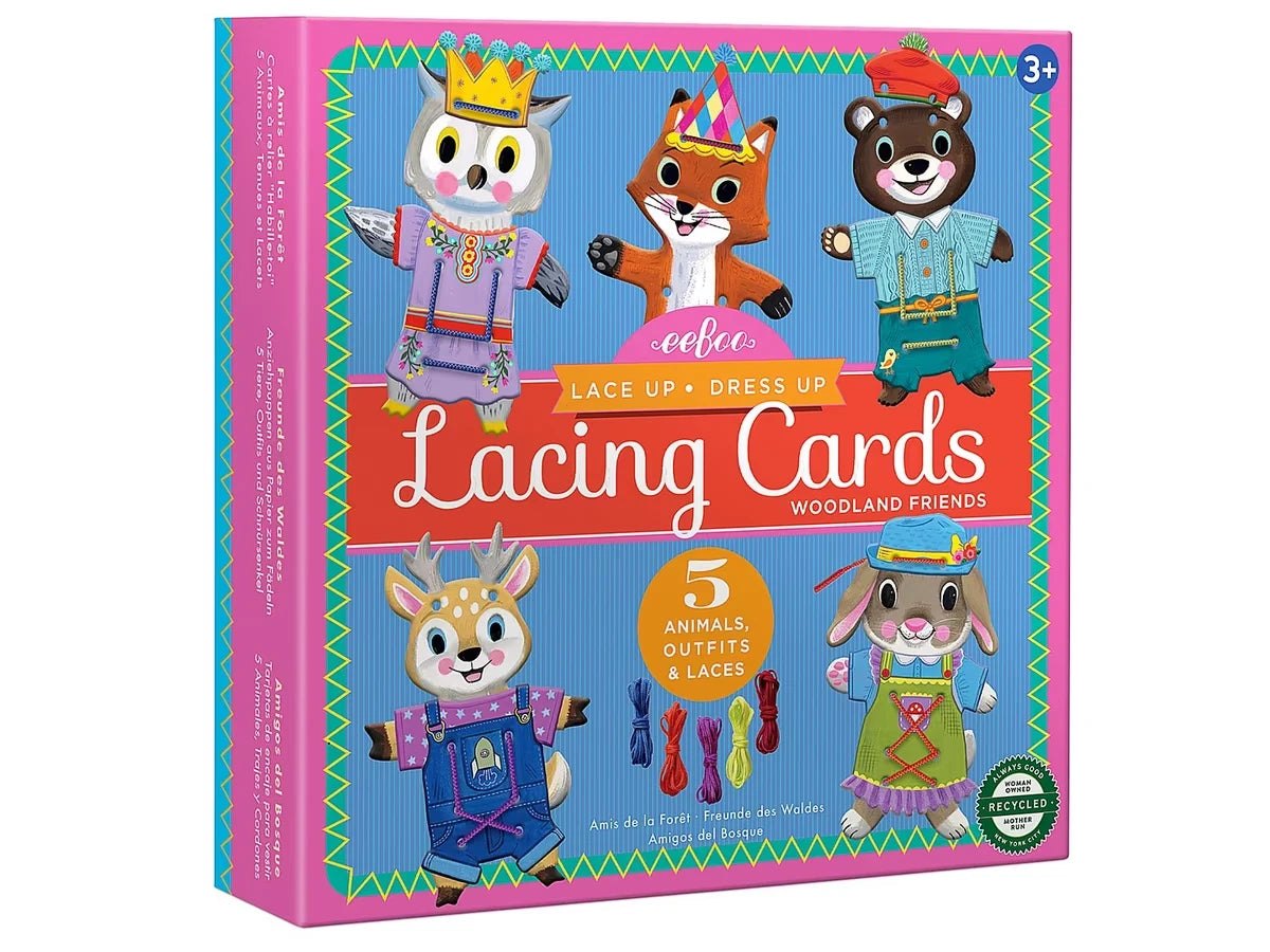 Woodland Friends Lacing Cards - US 5009