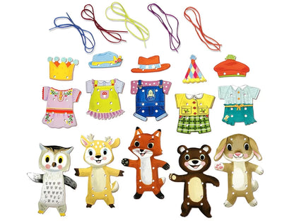 Woodland Friends Lacing Cards - US 5009