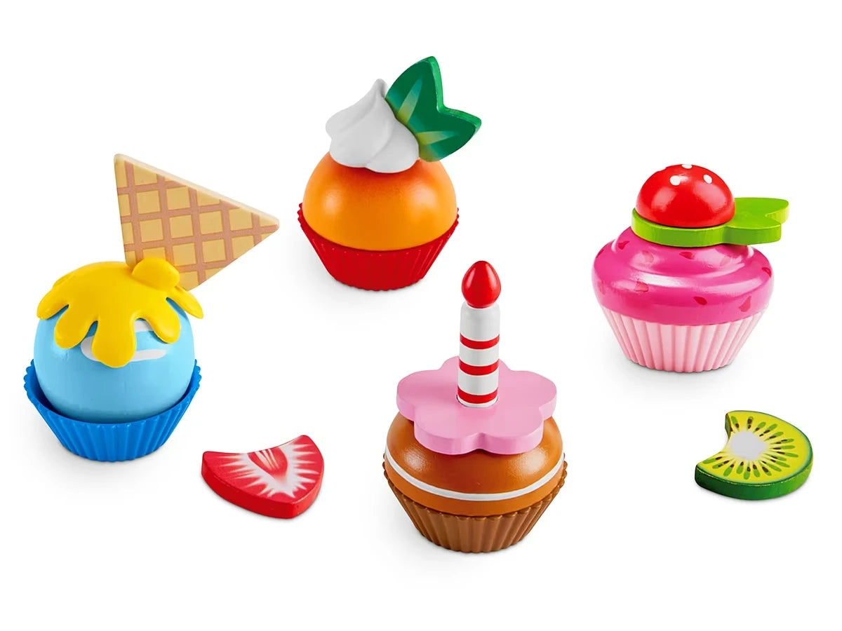 Create-A-Cupcake Wooden Playset - US 4130