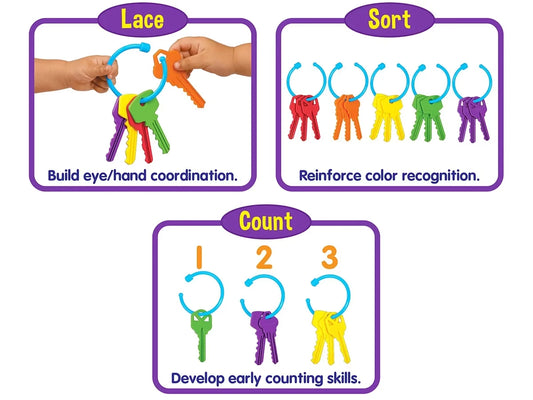 Toddler Lacing Keys - US 2369