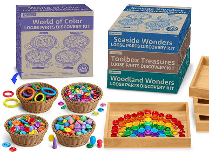 Loose Parts Discovery Kits - Complete Set - US 8222