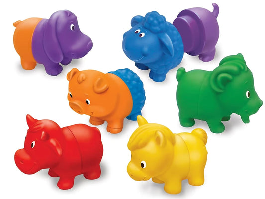 Mix & Match Farm Animals - Set of 6 - US 2177