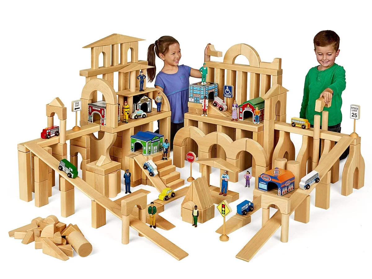 Classroom Hardwood Unit Blocks - Universal Set - US 9181