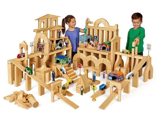 Classroom Hardwood Unit Blocks - Universal Set - US 9181