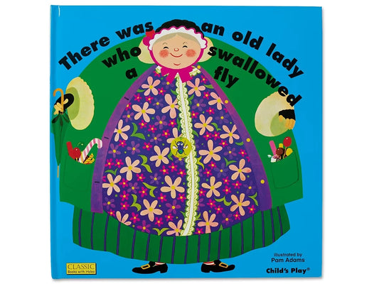 There Was an Old Lady Who Swallowed a Fly Hardcover Book - US 5789