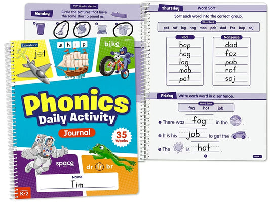 Phonics Daily Activity Journal - US 3887