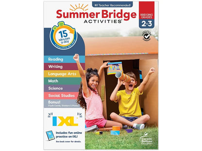 Summer Bridge Activities Workbook - Gr. 2-3 - US 6861