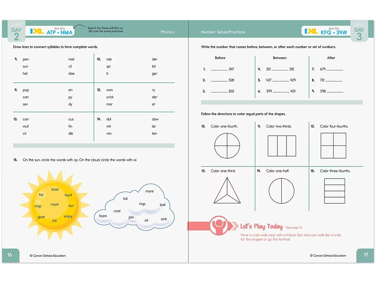Summer Bridge Activities Workbook - Gr. 2-3 - US 6861