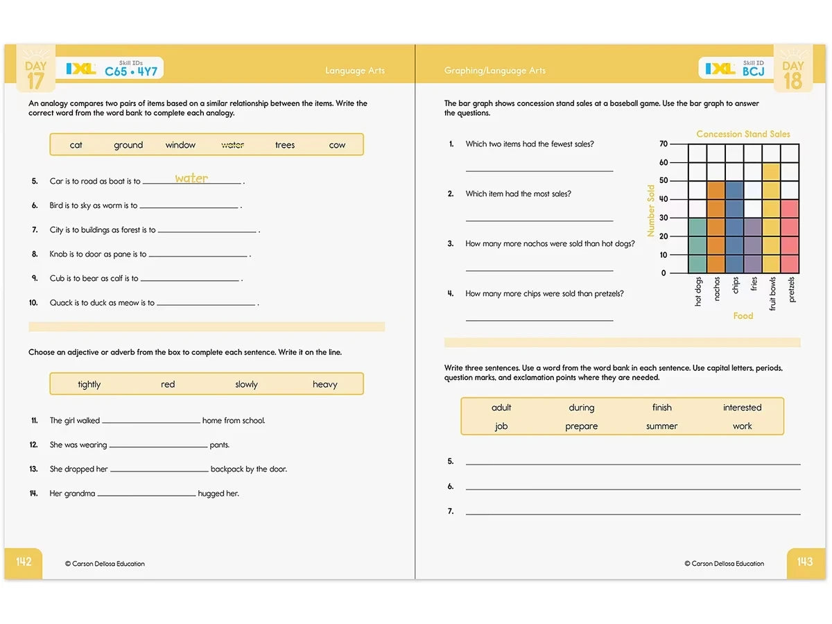 Summer Bridge Activities Workbook - Gr. 2-3 - US 6861