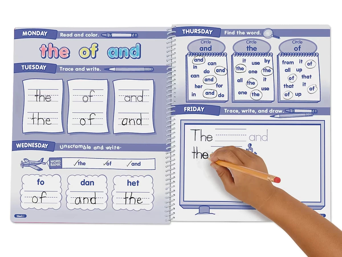 Sight-Word Daily Activity Journal - US 6953