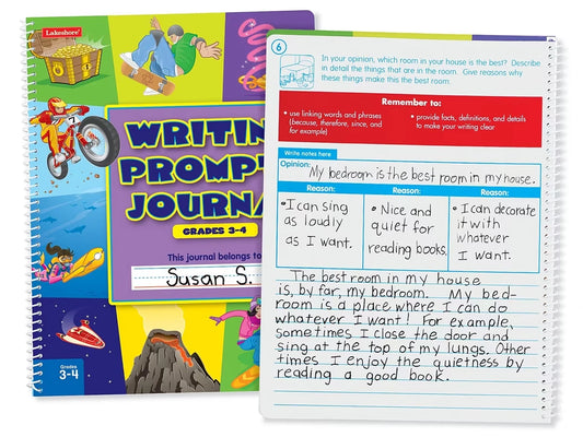 Writing Prompts Journal - Gr. 3-4 - US 5890