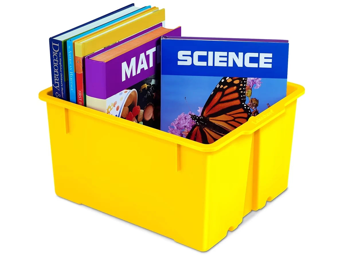 Neon Heavy-Duty Book Bins - US 8401