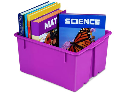 Neon Heavy-Duty Book Bins - US 8401