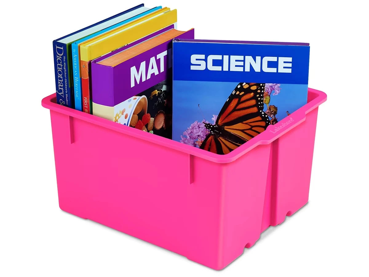 Neon Heavy-Duty Book Bins - US 8401