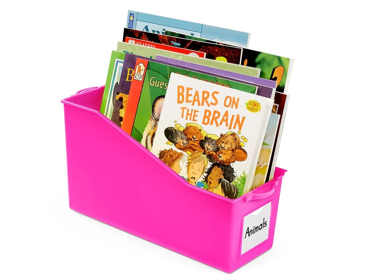Neon Connect & Store Book Bins - US 8393