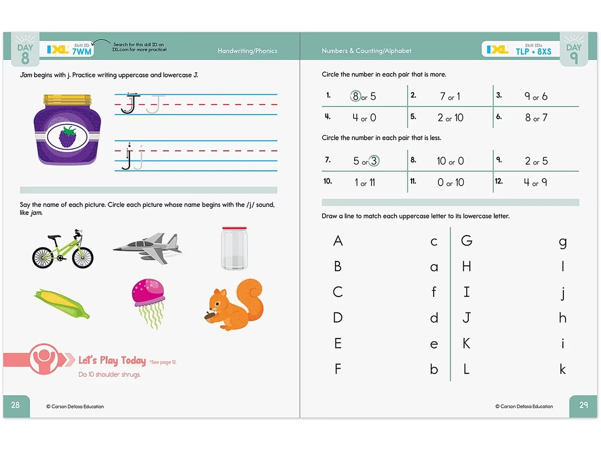 Summer Bridge Activities Workbook - K-Gr. 1 - US 6624