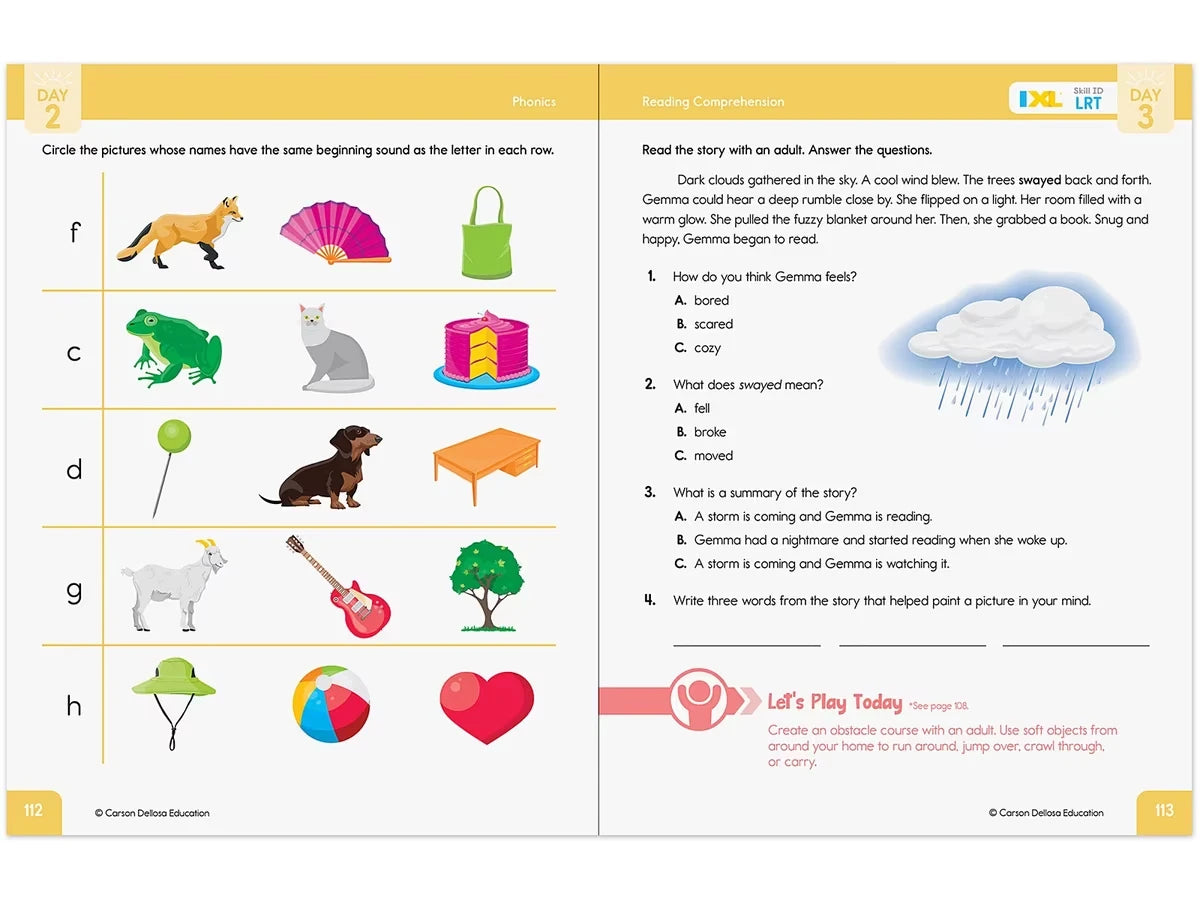 Summer Bridge Activities Workbook - K-Gr. 1 - US 6624