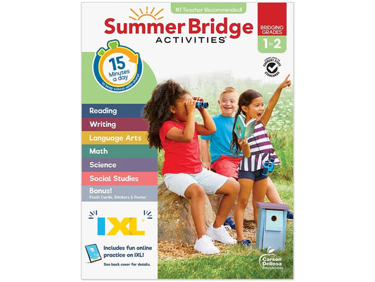 Summer Bridge Activities Workbook - Gr. 1-2 - US 8250